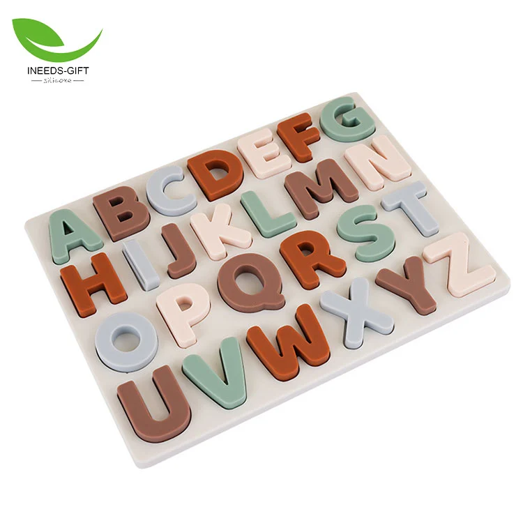 Letter Alphabet Silikoni palapeli